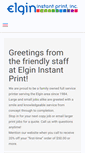 Mobile Screenshot of elgininstantprint.com